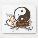 Namaste Yin Yang mousepads