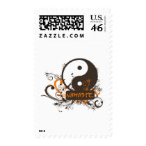 Namaste Yin Yang Postage Stamps