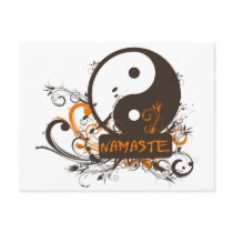 Namaste Yin Yang Postcards