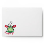 Namaste Yoga Christmas Envelope