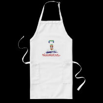 Namaste-Yoga Girl aprons