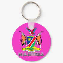 Nambian Emblem keychains by FlagStore Nambian Emblem keychains