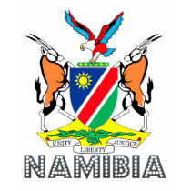 Nambian Emblem t-shirts by FlagStore Nambian Emblem t-shirts