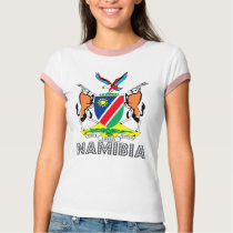 Nambian Emblem t-shirts by FlagStore Nambian Emblem t-shirts
