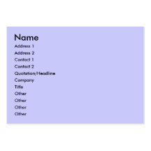 Name, Address 1, Address 2, Contact 1, Contact ... Business Card Templates