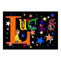 Name Art - "Lucas" print