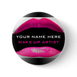 Name Badge For Make-Up Artists Pins