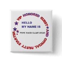 Name Badge USA - Not your everyday name badge buttons