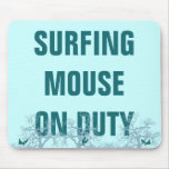 Name Decor BLUE Mouse Pads