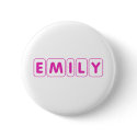 Name Emily buttons by babysnames Name Emily buttons