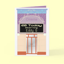 Name In Lights Customisable cards