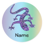 Name Lizard / Gecko / Salamander Sticker 3