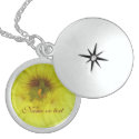 Name Necklace - Yellow Flower