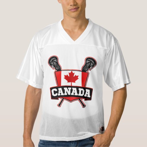 Name & Number Canada Lacrosse Jersey Zazzle