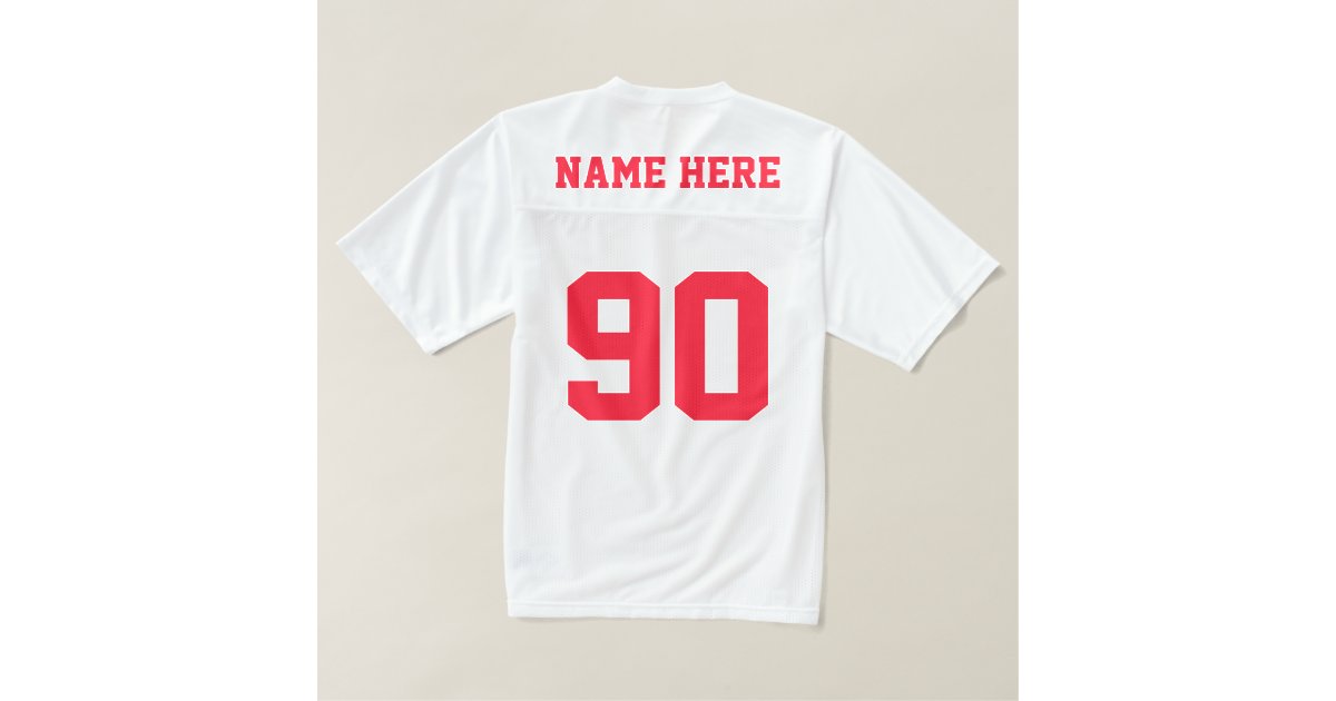 Name & Number Canada Lacrosse Jersey Zazzle