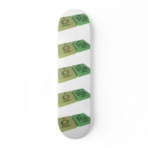 name-Ora-O-Ra-Oxygen-Radium Custom Skate Board