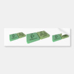 name-Pat-P-At-Phosphorus-Astatine Bumper Sticker