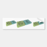 name-Pok-Po-K-Polonium-Potassium Bumper Stickers
