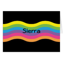 Name Ranibow Wave Cards