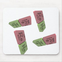 name-Rene-Re-Ne-Rhenium-Neon Mousepad