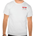 Name Tag, Mr. Cool t-shirts by Bro_Jones Name Tag, Mr. Cool t-shirts