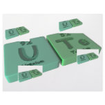 name-Ute-U-Te-Uranium-Tellurium letterhead