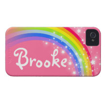 Named 6 letter rainbow red pink barely iphone case case-mate iphone 4 cases
