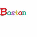 Namedrop Nation_Boston Multi-colored embroidered shirts by FUNauticals Namedrop Nation_Boston Multi-colored embroidered shirts