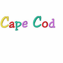 Namedrop Nation_Cape Cod Multi-colored embroidered shirts