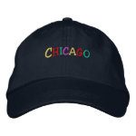 Namedrop Nation_Chicago multicolored embroideredhat