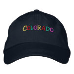 Namedrop Nation_Colorado multi-colored embroideredhat