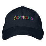 Namedrop Nation_Coronado multi-colored embroideredhat