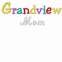 Namedrop Nation_Grandview Mom Multi-colored embroidered shirts