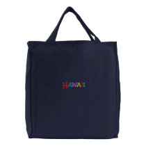 Namedrop Nation_Hawaii Multi-colored Canvas Bags