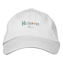 Namedrop Nation_Hillcrest Mom Multi-colored embroidered hats