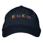 Namedrop Nation_Hong Kong multi-colored Embroidered Baseball Cap