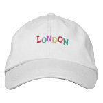 Namedrop Nation_London multi-colored embroideredhat