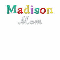 Namedrop Nation_Madison Mom Multi-colored embroidered shirts by FUNauticals Namedrop Nation_Madison Mom Multi-colored embroidered shirts