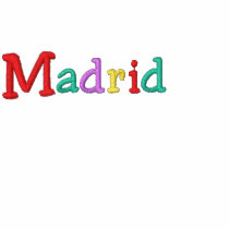 Namedrop Nation_Madrid Multi-colored embroidered shirts by FUNauticals Namedrop Nation_Madrid Multi-colored embroidered shirts