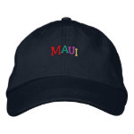 Namedrop Nation_Maui multi-colored embroideredhat