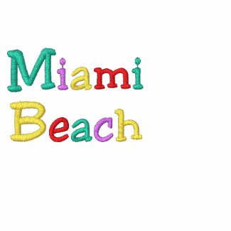 Namedrop Nation_Miami Beach Multicolored embroideredshirt