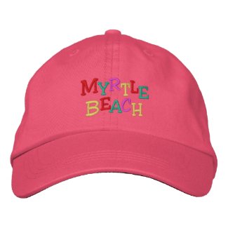 Namedrop Nation_Myrtle Beach multicolored embroideredhat