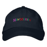 namedrop Nation_New Mexico multicolored embroideredhat