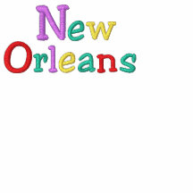 Namedrop Nation_New Orleans Multi-colored Embroidered Hoody