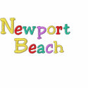 Namedrop Nation_Newport Beach Multicolored embroidered shirts