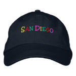 Namedrop Nation_San Diego multi-colored embroideredhat