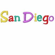 Namedrop Nation_San Diego Multi-colored embroidered shirts