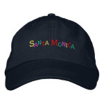 namedrop Nation_Santa Monica multi-colored embroideredhat