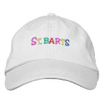 Namedrop Nation_St. Barts multi-colored embroideredhat