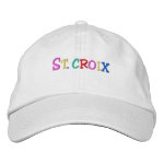 Namedrop Nation_St. Croix multi-colored embroideredhat